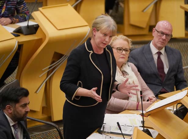 As Housing Secretary, Shona Robison should have done more to tackle the numbers of children in temporary accommodation (Picture: Andrew Milligan/PA)