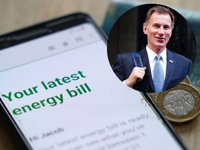 The energy price guarantee will be extended for a further three months from April to June at its current level