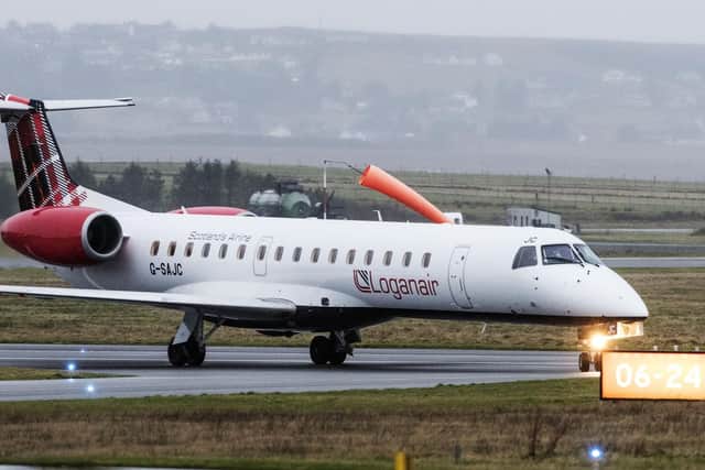 The new flights started yesterday. Picture: Loganair.