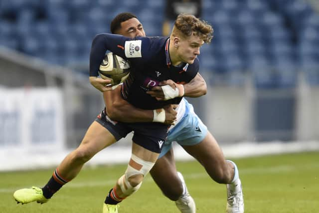 Darcy Graham will start for Scotland against his Wales, his first match since Edinburgh's win over Glasgow on January 2. Picture: Ian Rutherford/PA