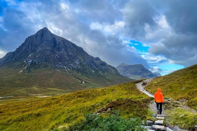 Craig Cohon, a Canadian businessman and philanthropist, has walked the West Highland Way as a training exercise for an epic 2,800-mile trek from London to Istanbul. Picture: Donnie Campbell