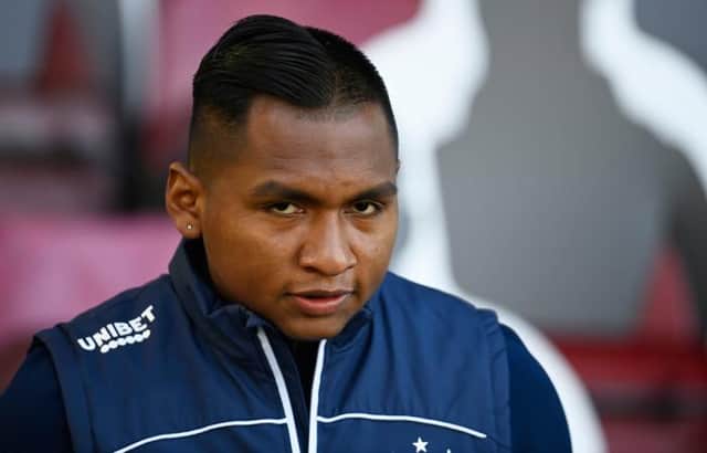 Alfredo Morelos will hope to return to the Rangers starting line-up this weekend after a dispiriting international break with Colombia. (Photo by Rob Casey / SNS Group)