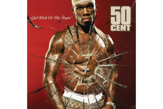 Selling nearly a million copies in its first week of release in February 2003, 'Get Rich or Die Tryin'' made rapper 50 Cent an instant global superstar. Containing guest appearances from Eminem, Young Buck, and Nate Dogg, it was the top selling album of the year in the USA and included the single 'In Da Club'.