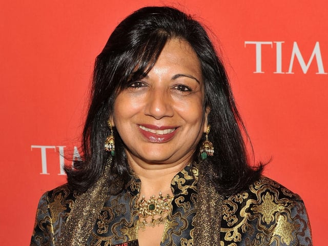 Kiran Mazumdar-Shaw (pictured here) and John Shaw and family are worth £2.496 billion, having made their fortune in pharmaceuticals with their company, Biocon. This is down by £446 million.