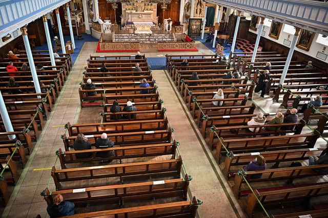 Christianity has always had a deeply communal spirituality and is never a solo-pursuit. (Photo by Jeff J Mitchell/Getty Images)