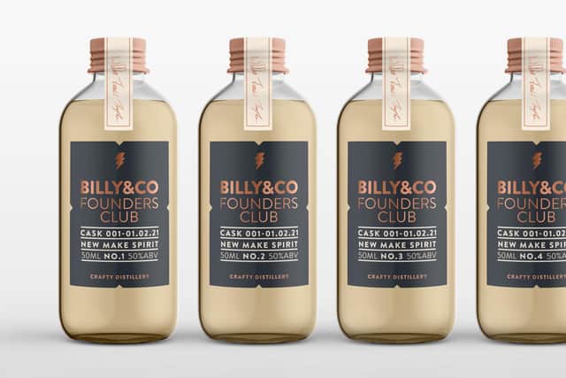 The friendly new whisky brand is called Billy&Co in tribute to the founder’s late father Billy
