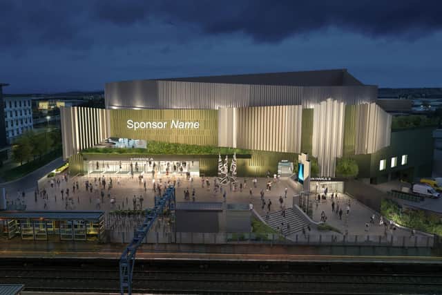 Edinburgh's new indoor arena is planned to be up and running by 2027.