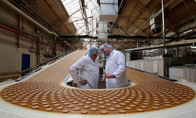 McVitie's factory in the east end of Glasgow is to close next year (Picture: AFP via Getty Images)