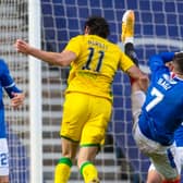 BBC pundit Michael Stewart felt Ianis Hagi's challenge on Joe Newell was 'dangerous play' and should have resulted in a penalty to Hibs (Photo by Rob Casey / SNS Group)
