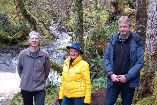 Colin Grant, Ross Lynn and Tom Cooper from Glengarry Community Benefit Society have opened up a share offer to build six off-grid eco cabins which will in turn fund projects that will create jobs, income and opportunities for local people in Lochaber.