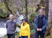 Colin Grant, Ross Lynn and Tom Cooper from Glengarry Community Benefit Society have opened up a share offer to build six off-grid eco cabins which will in turn fund projects that will create jobs, income and opportunities for local people in Lochaber.