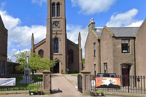 The warm hub will be located in the hall next to Bervie Church.