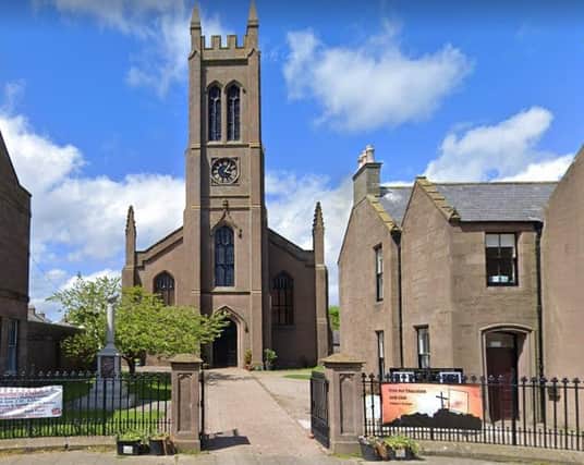 The warm hub will be located in the hall next to Bervie Church.