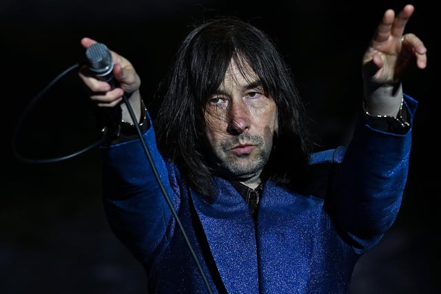 Primal Scream front man Bobby Gillespie performs at the second day of TRNSMT  (Photo by Jeff J Mitchell/Getty Images)