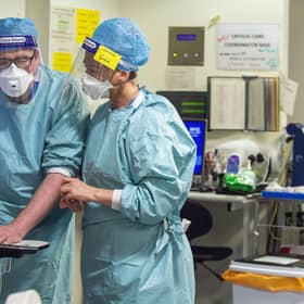 Inside the Covid ICU unit at the Edinburgh Royal Infirmary