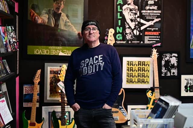 Tony Gaughan at his Blitzkrieg shop in Glasgow PIC: John Devlin / The Scotsman