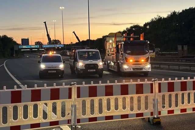 Apex Traffic Management, based in Uddingston, South Lanarkshire, is a contractor providing road barriers and signage.