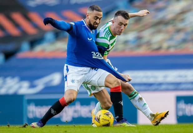 Kemar Roofe has not played for Rangers since picking up an injury during the 1-0 win over Celtic at Ibrox on January 2. (Photo by Craig Williamson / SNS Group)