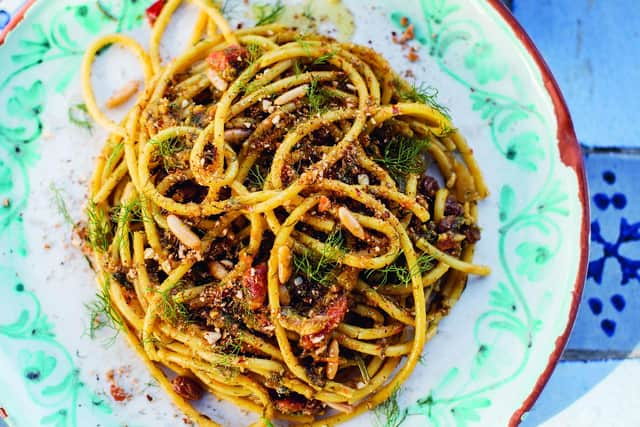 One of the delightful pasta dishes at Caldesi. Image: Helen Cathcart