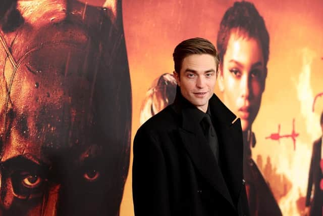 Robert Pattinson attends "The Batman" World Premiere on March 01, 2022 in New York City. (Photo by Dimitrios Kambouris/Getty Images)
