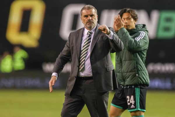Celtic manager Ange Postecoglou is reported to be one of the "main candidates" for the Spurs job.  (Photo by Craig Williamson / SNS Group)