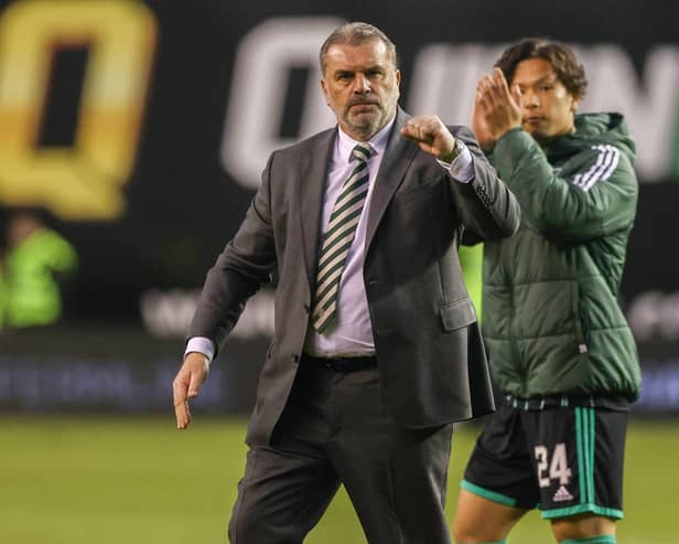 Celtic manager Ange Postecoglou is reported to be one of the "main candidates" for the Spurs job.  (Photo by Craig Williamson / SNS Group)