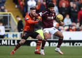 Ellis Simms had a successful loan spell at Hearts last season.  (Photo by Alan Harvey / SNS Group)