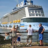 Royal Caribbean International's Anthem of the Seas cruise ship calls at Greenock port (Photo by Jeff J Mitchell/Getty Images)