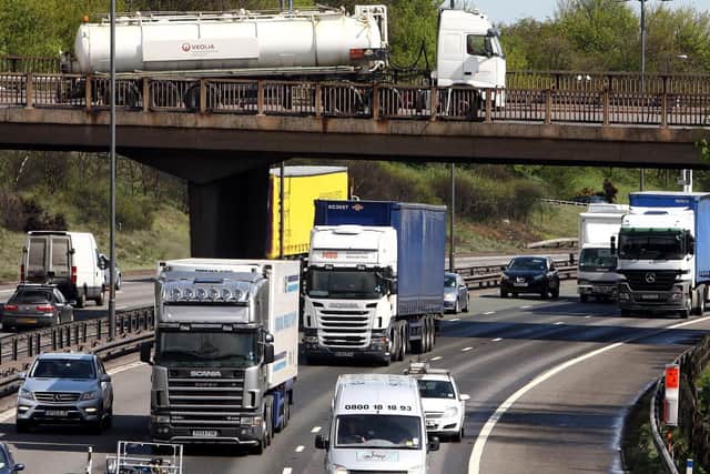 A shortage of lorry drivers is impacting retailers' supplies.