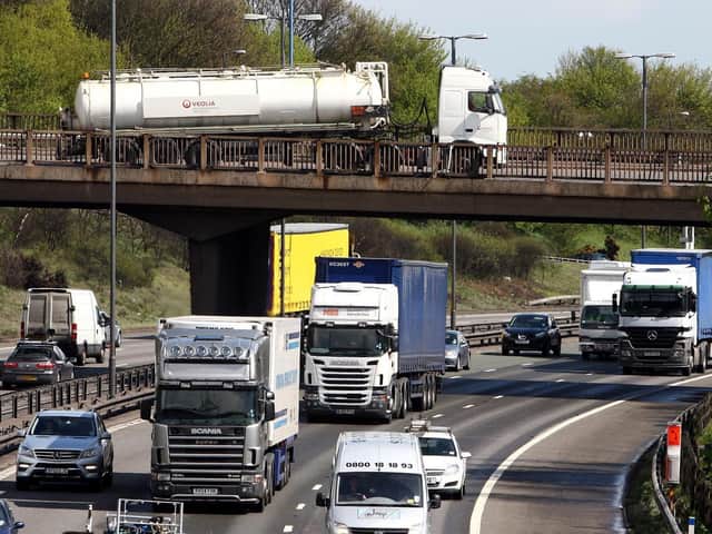 A shortage of lorry drivers is impacting retailers' supplies.