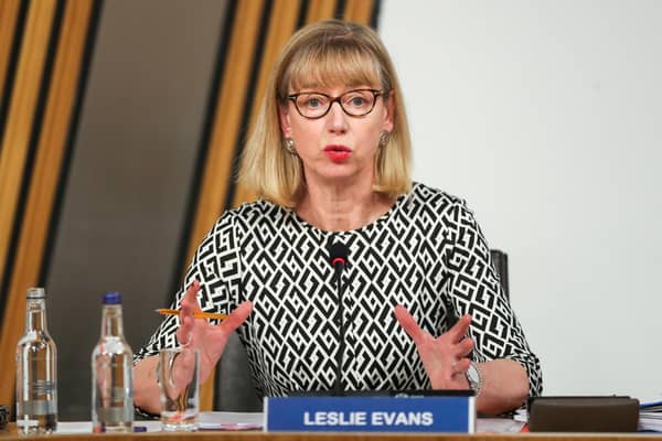 Leslie Evans rejected an invitation to give evidence about her time as Permanent Secretary to the Scottish Parliament’s finance committee (Russell Cheyne/PA)