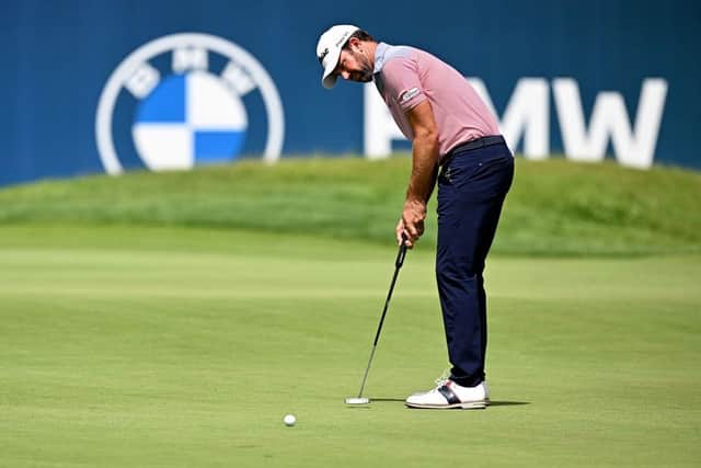 Scott Jamieson opened with a four-under 68 to sit handily-placed at Golfclub Munchen Eichenried. Picture: Stuart Franklin/Getty Images.