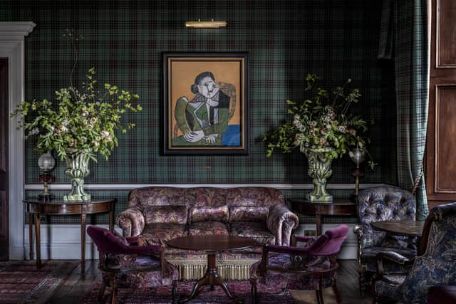 The Drawing Room at The Fife Arms, Braemar. Pic: Contributed
