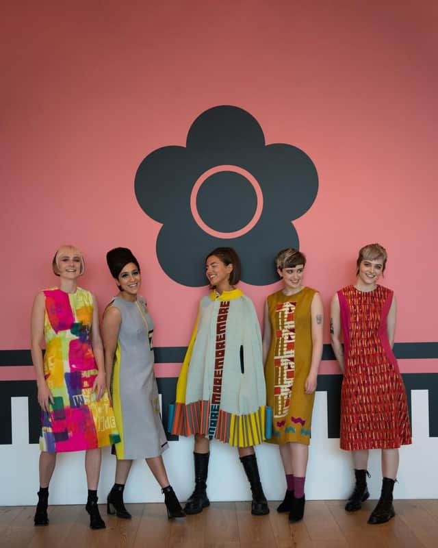The new exhibition pays tribute to Mary Quant's design legacy. Picture: Aleksandra Modrzjewska