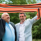 Ross and Dundee United sporting director Tony Asghar back on June 22 at his unveiling.