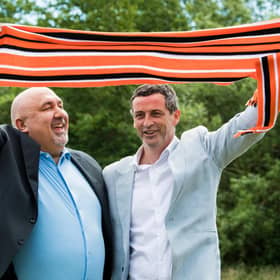 Ross and Dundee United sporting director Tony Asghar back on June 22 at his unveiling.