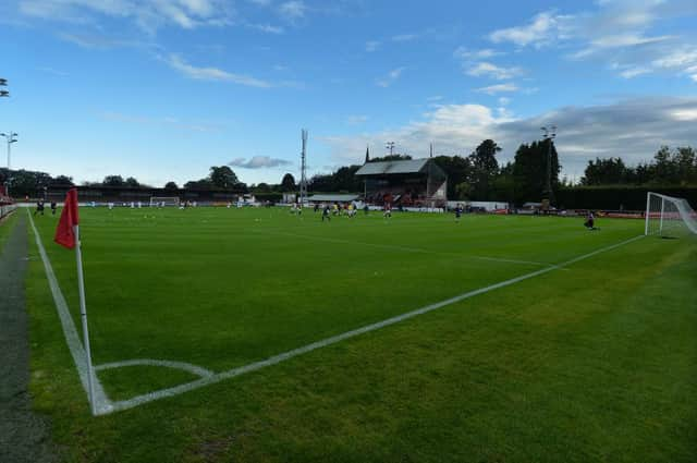 Glebe Park home of Brechin City. (Photo by Mark Runnacles/Getty Images)