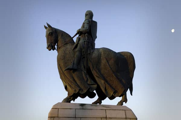 Robert the Bruce's statue at Bannockburn (Picture: Neil Hanna)