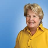 Sandi Toksvig has been admitted to hospital with bronchial pneumonia 