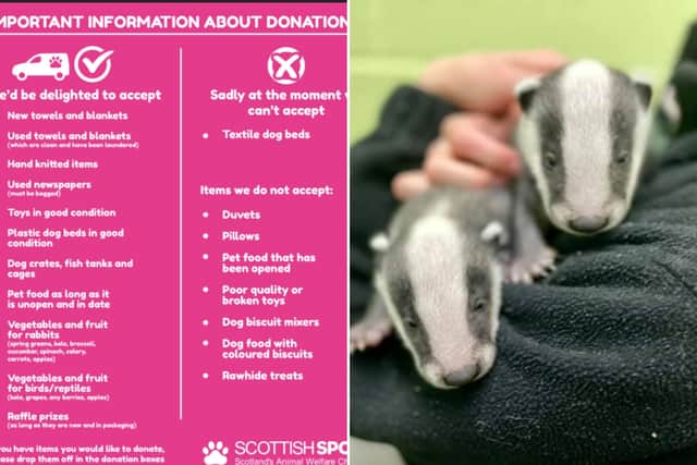 A Scottish charity has released a list of the weirdest donations it has received.