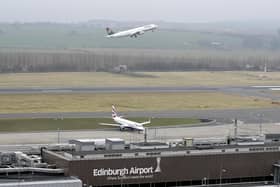 Edinburgh Airport does not expect to surpass its record 14.7 million annual passengers in 2019 until next year. Picture: Lisa Ferguson