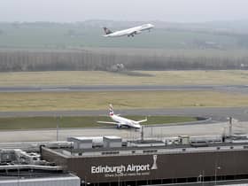 Edinburgh Airport does not expect to surpass its record 14.7 million annual passengers in 2019 until next year. Picture: Lisa Ferguson