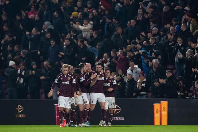 Hearts were dominant in win over Aberdeen. (Photo by Ross Parker / SNS Group)