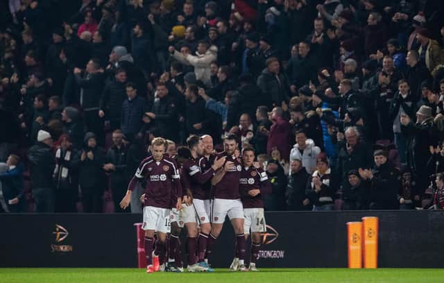 Hearts were dominant in win over Aberdeen. (Photo by Ross Parker / SNS Group)