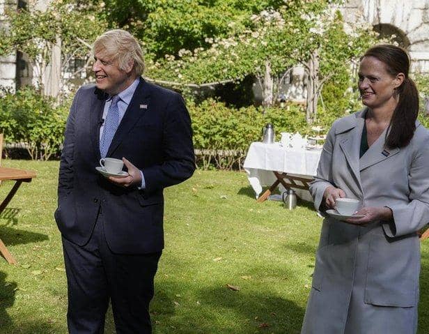 Jenny McGee, who stayed by the Prime Minister’s bedside while he spent two days in intensive care last year, also heavily criticised his Government’s handling of the pandemic, describing hospital conditions over the winter as “a cesspool of Covid”.