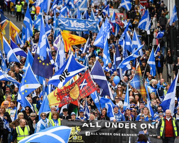 A march in Glasgow