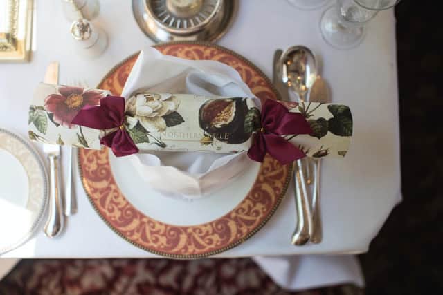 It's a cracker.. Christmas dining on board the Northern Bell