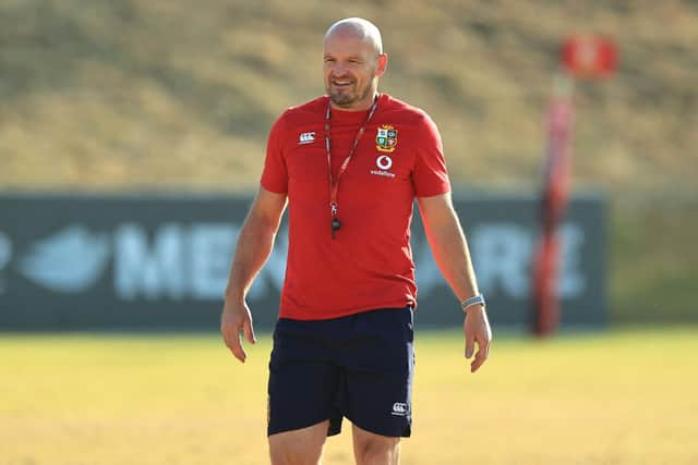 Attack coach Gregor Townsend has acknowledged that the British and Irish Lions need to create more than they did in the second Test. Picture: David Rogers/AFP via Getty Images