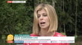 Kate shared the tearful update this morning (Pic: Good Morning Britain)