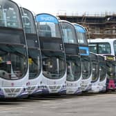 First Bus vehicles. Picture: John Devlin